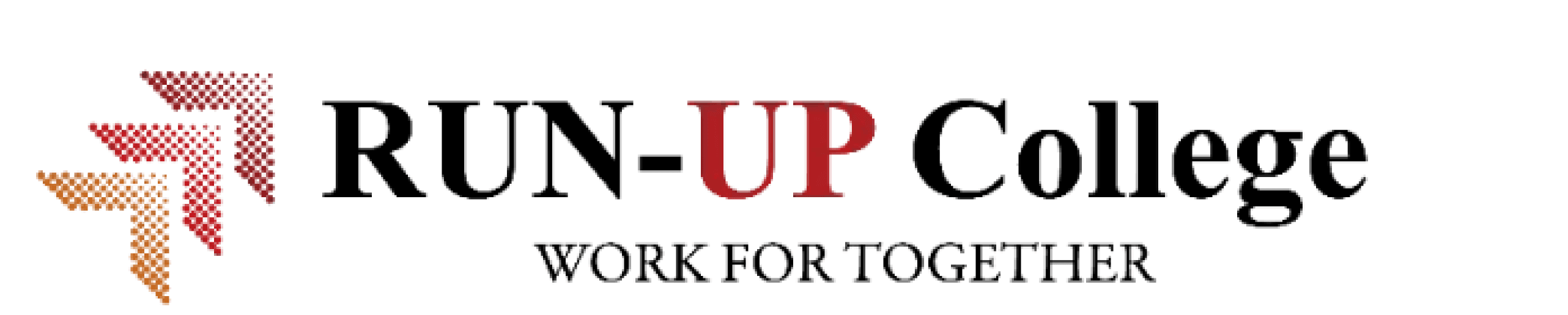 RUN-UP College — WORK FOR TOGETHER